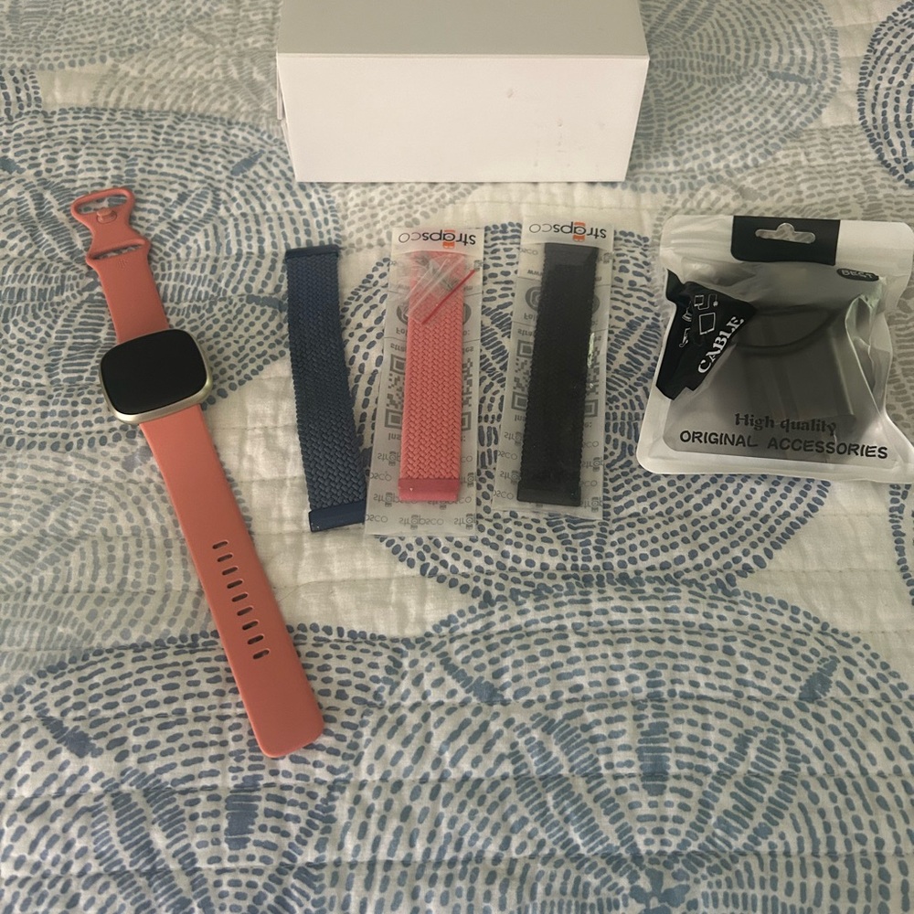 Fitbit versa 3 smartwatch